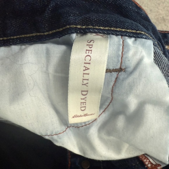 Eddie Bauer Women's Curvy Fit Slim Straight Dark Wash Jeans Size 6‎ - Picture 11 of 14